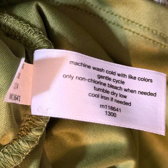 Lane Bryant PLUS SIZE 22/24 green floral butterfly flowy vneck blouse shawl - Picture 15 of 15